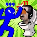 Stickman Hero Skibidi Tower Defense